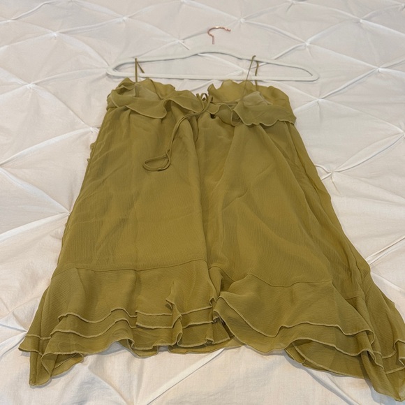 Express Ruffle Mini Dress - Picture 2 of 5